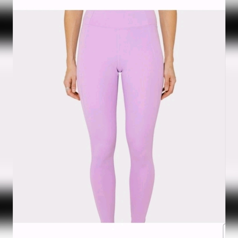 Girlfriend Collective Womens Pink Compressive High-Rise Performance Legging M
